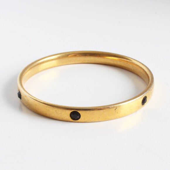 Monet Bangle Bracelets Lot of 2 Vintage Retro 80s - Picture 5 of 12